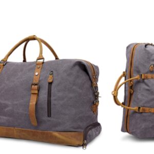 Canvas Travel Bag with Trolleys