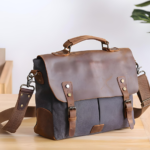 Canvas laptop bag