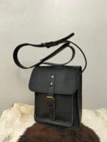 Leather sling bag