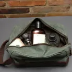 Mbuni canvas toiletry interior