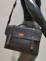 Duma Leather laptop bag - Image 13