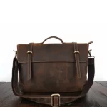 Duma Leather laptop bag - Image 4