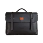 Leather laptop bag