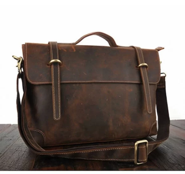 Duma Leather laptop bag - Image 1