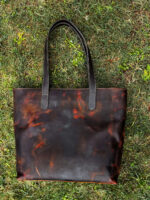 Zuleika Leather Tote Bag - Image 8