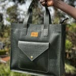 Adanna Leather Tote Bag