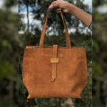 leather tote