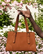 Rani Leather Tote - Image 5