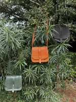 Leather sling bags