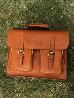 Leather briefcase