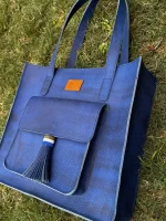 Eva Leather Tote - Image 4