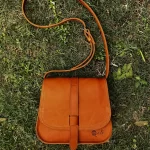 Leather sling bag