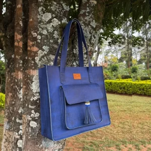 leather tote