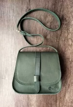 Leather sling bag