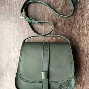Leather sling bag