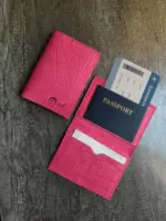 Pink Passport holder