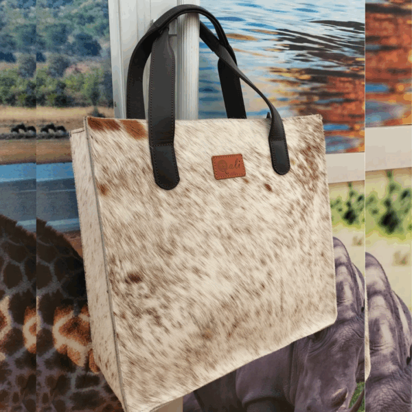 Bantu Leather Tote - Image 1
