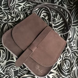 Leather sling bag