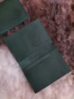Green passport holder