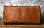 Brown Leather Travel Bag