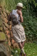 Leather crossbody bag