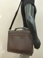 Swazi Leather Briefcase - Image 5