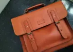 Swazi Leather Briefcase - Image 2