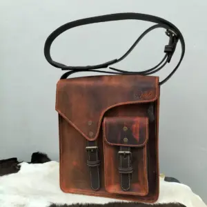 Vintage leather sling