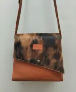 Brown leather sling