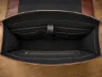 Internal compartment of the briefcase