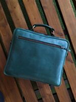 Back view of the Arua Leather Briefcase
