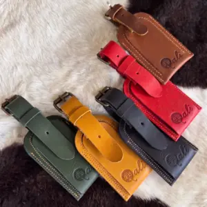 Leather Luggage Tag